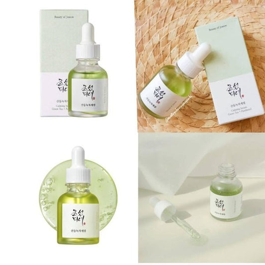 Face Calming Serum Green Tea + Panthenol Original  Made In Korean  Out Class Quality High Result